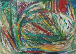 World. oil on canvas. 70X50 cm                 