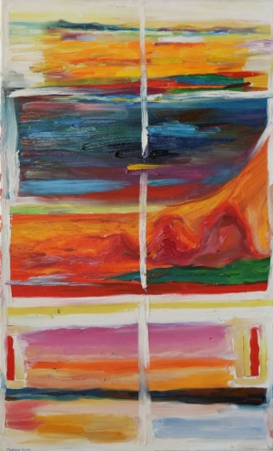 Part of white. oil on canvas. 50X80 cm                   