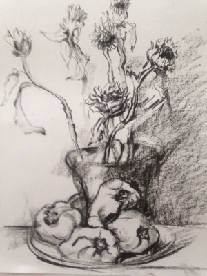 Charcoal still life 
