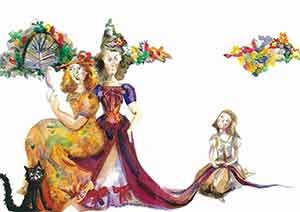  Watercolor Cinderella                      