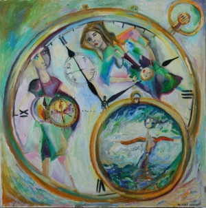 Running time clock         