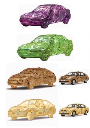 Super sal car cabbage bread        