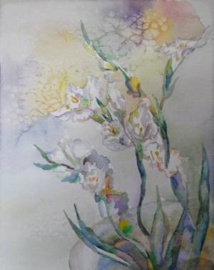 WATERCOLORS flowers 